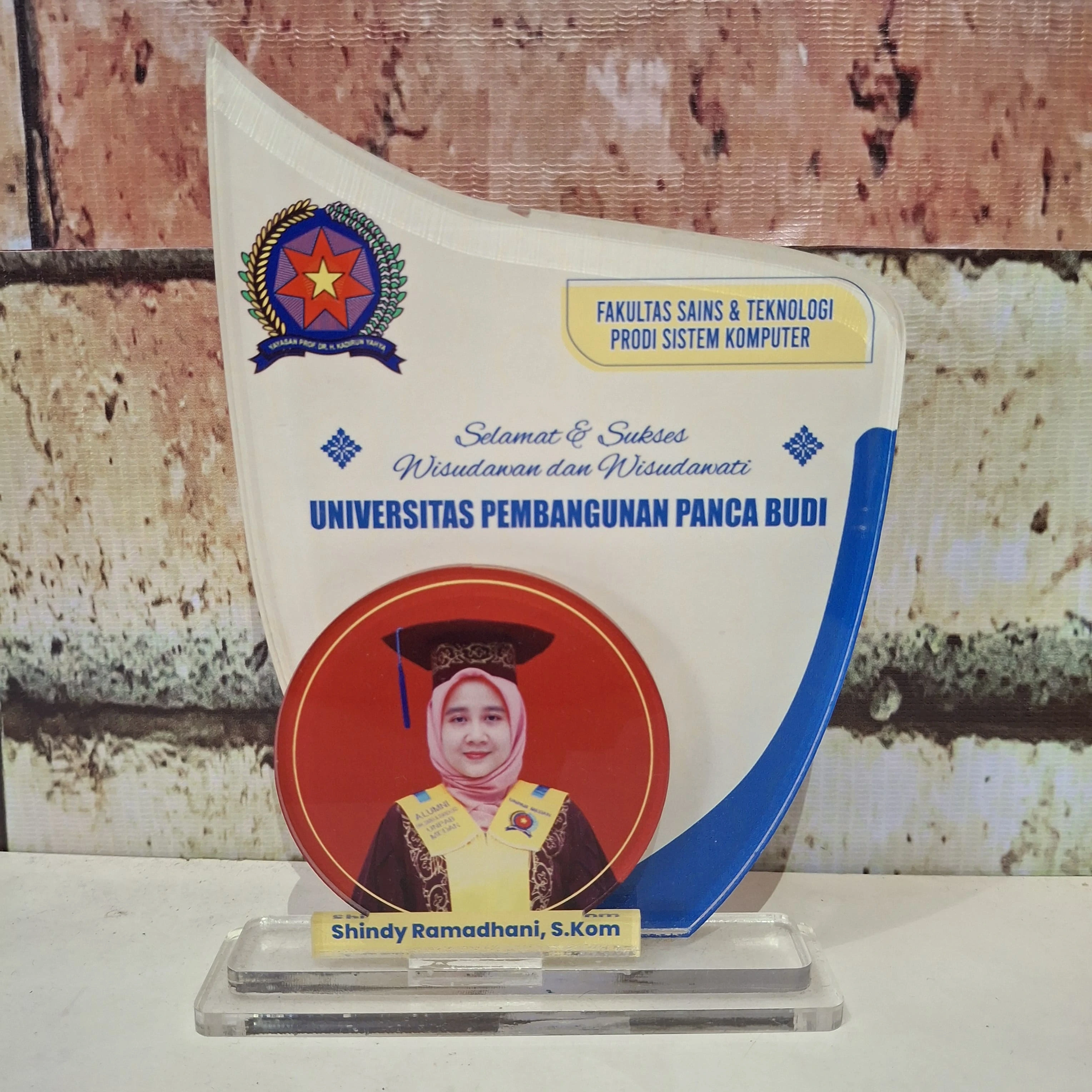 Plaque/Plakat Graduates Of UNPAB